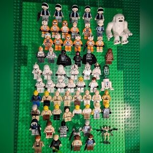 LEGO STAR WARS mini figure lot